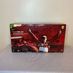 limited Hot wheels 248 F1 10 09 2006 Monza ,Italy. Michael Schumacher original